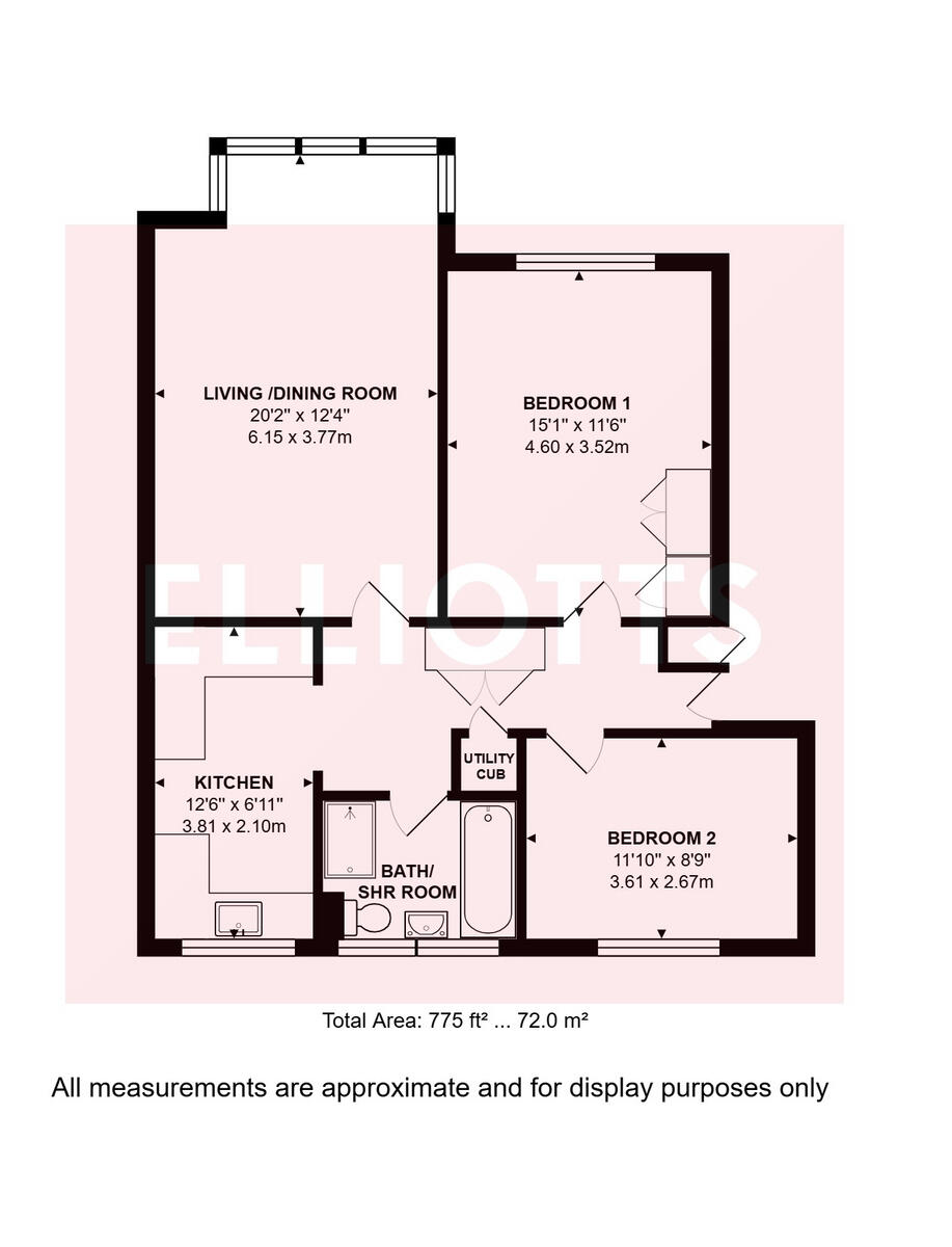 Goldstone Crescent, Hove floorplan