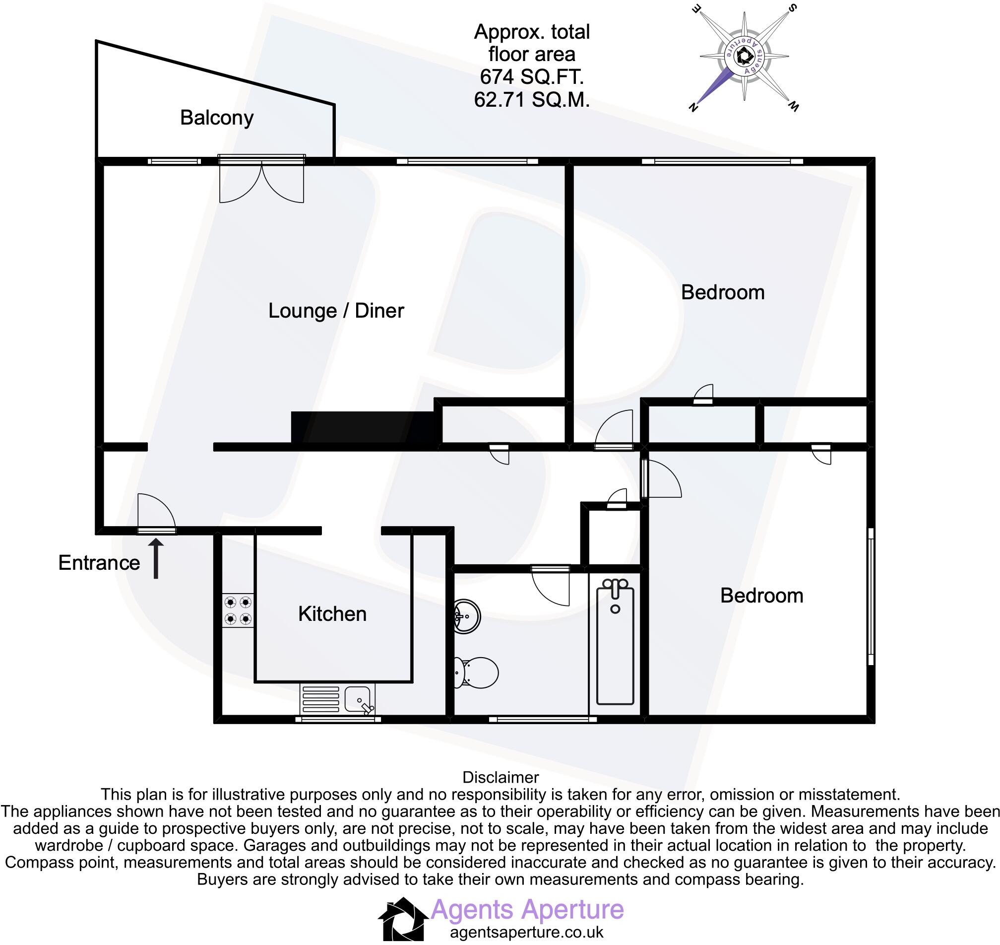 Wood Lane, Hornchurch, RM12 floorplan