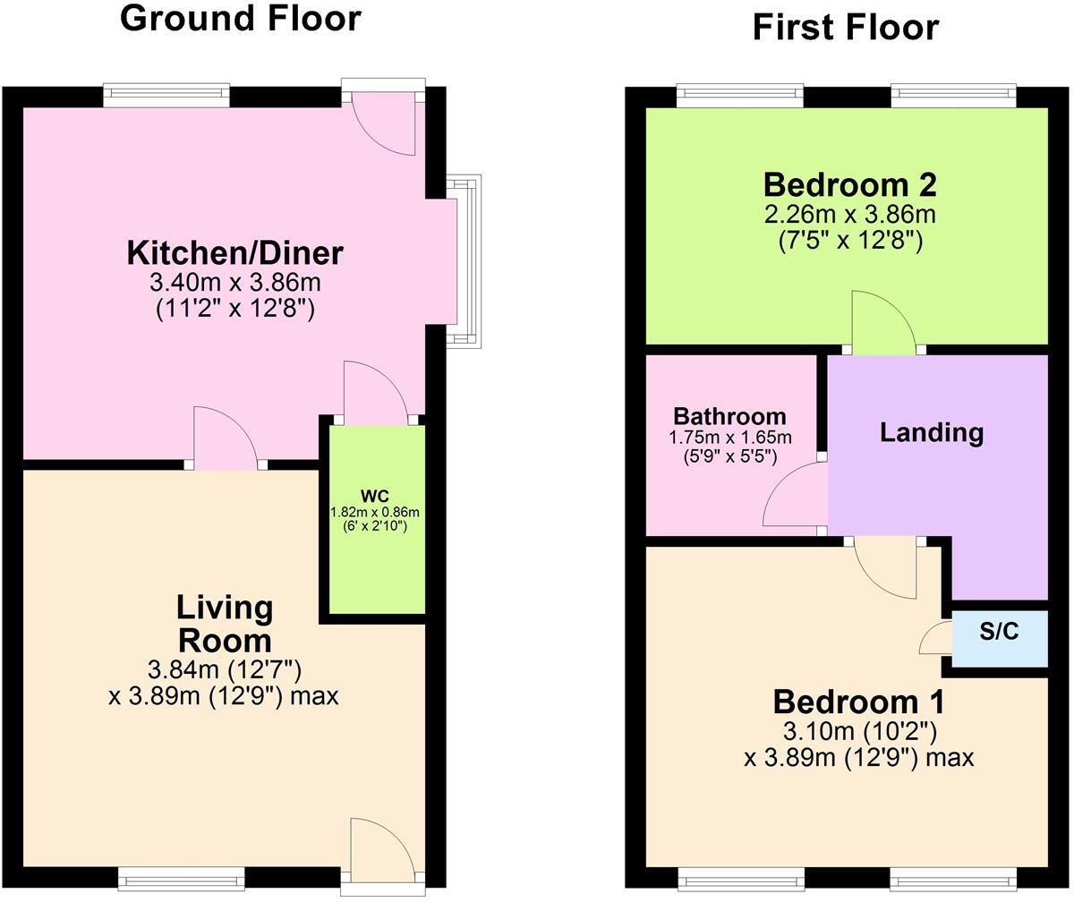 Windsor Avenue, Peterborough floorplan