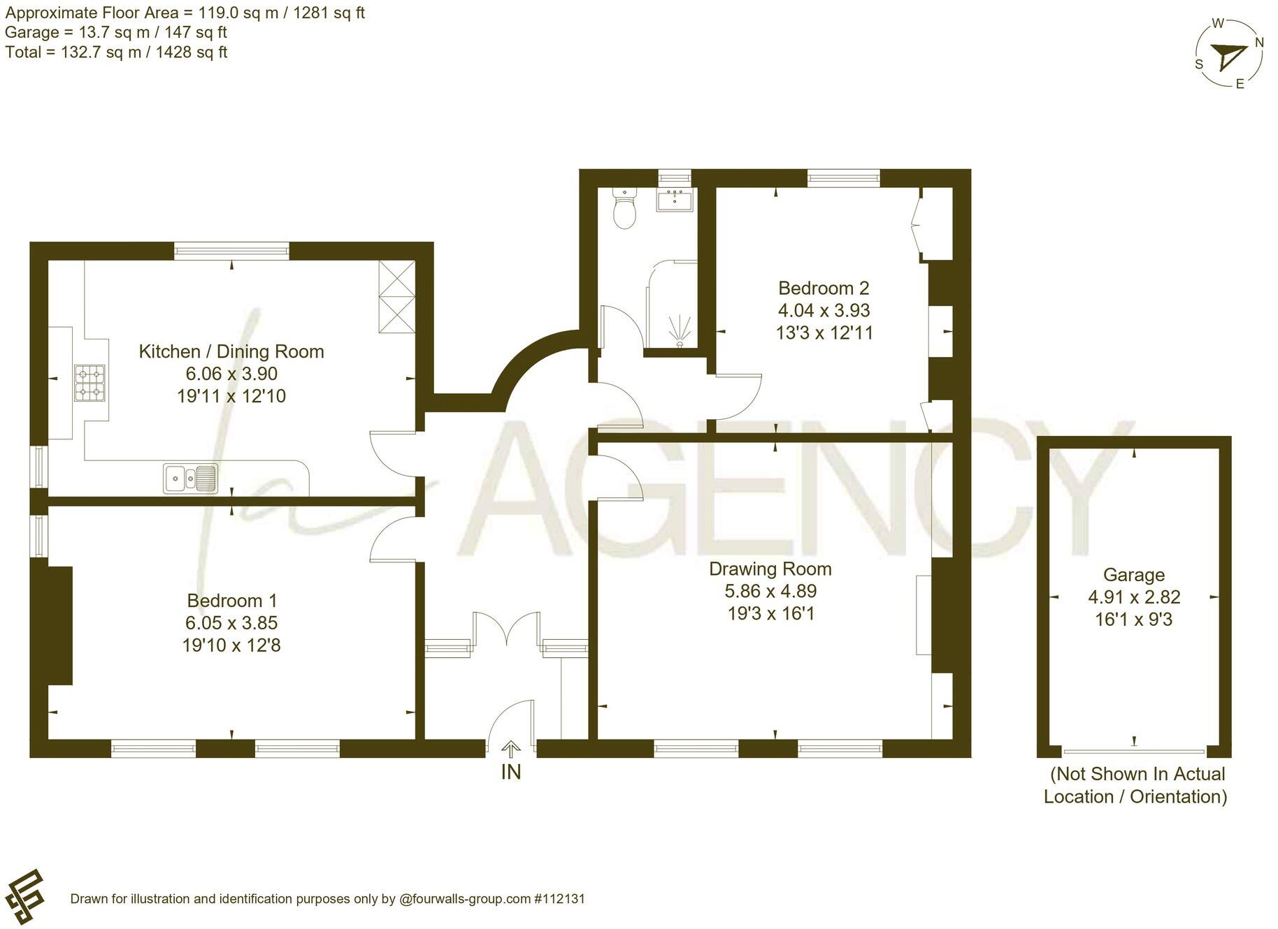 Park Place, Cheltenham, GL50 floorplan