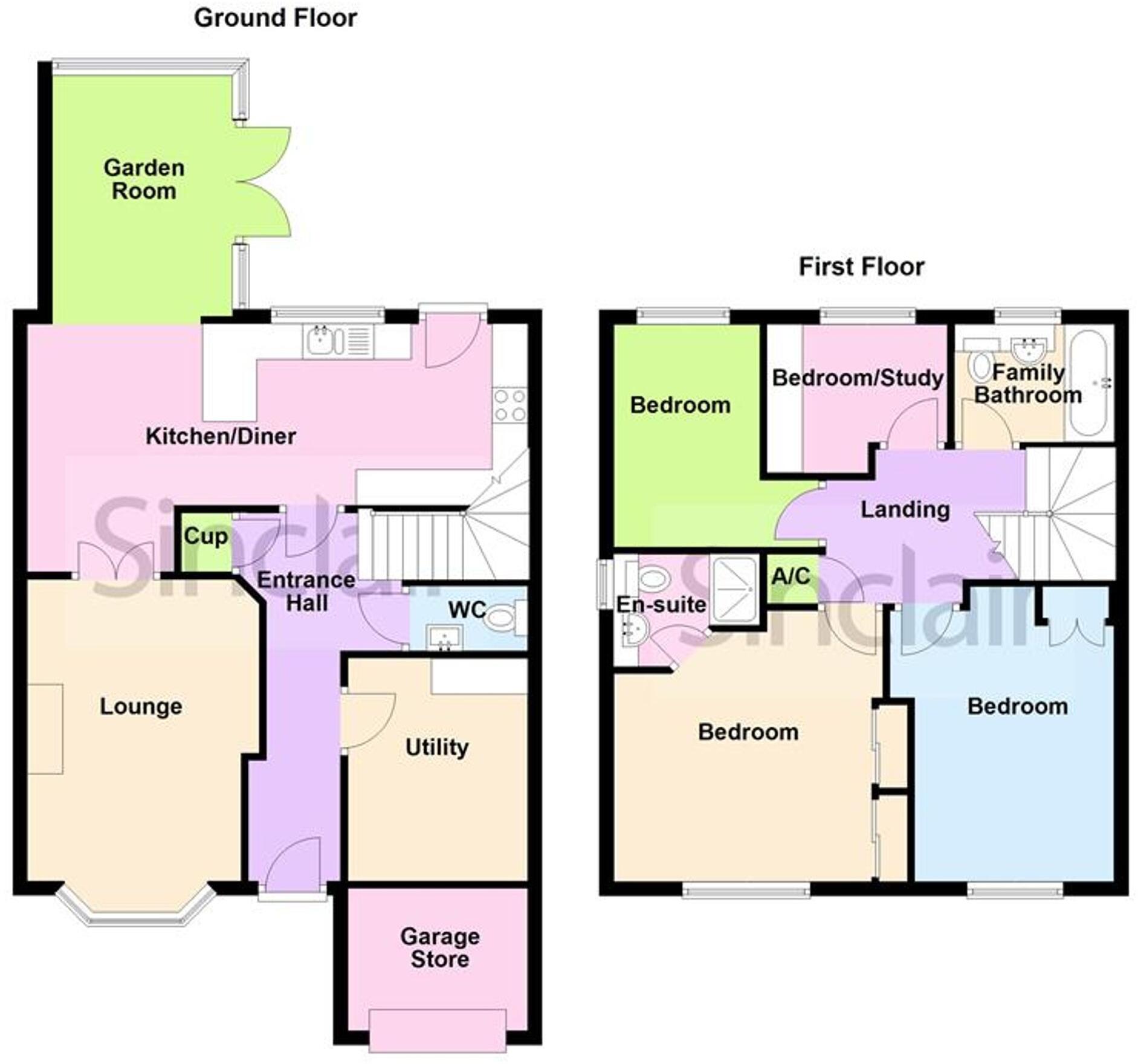 Battleflat Drive, Ellistown, LE67 floorplan