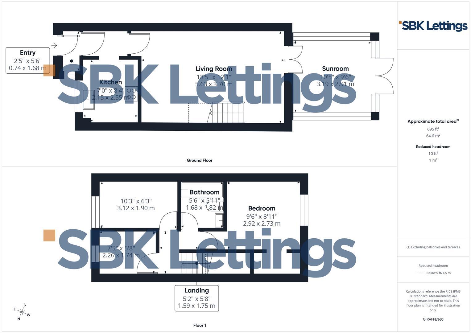 Forest Gate, Evesham floorplan
