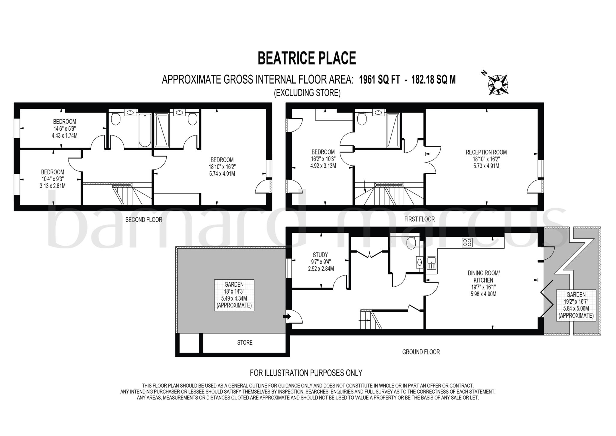 Beatrice Place, London floorplan