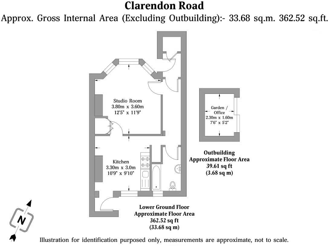 Clarendon Road, Hove floorplan