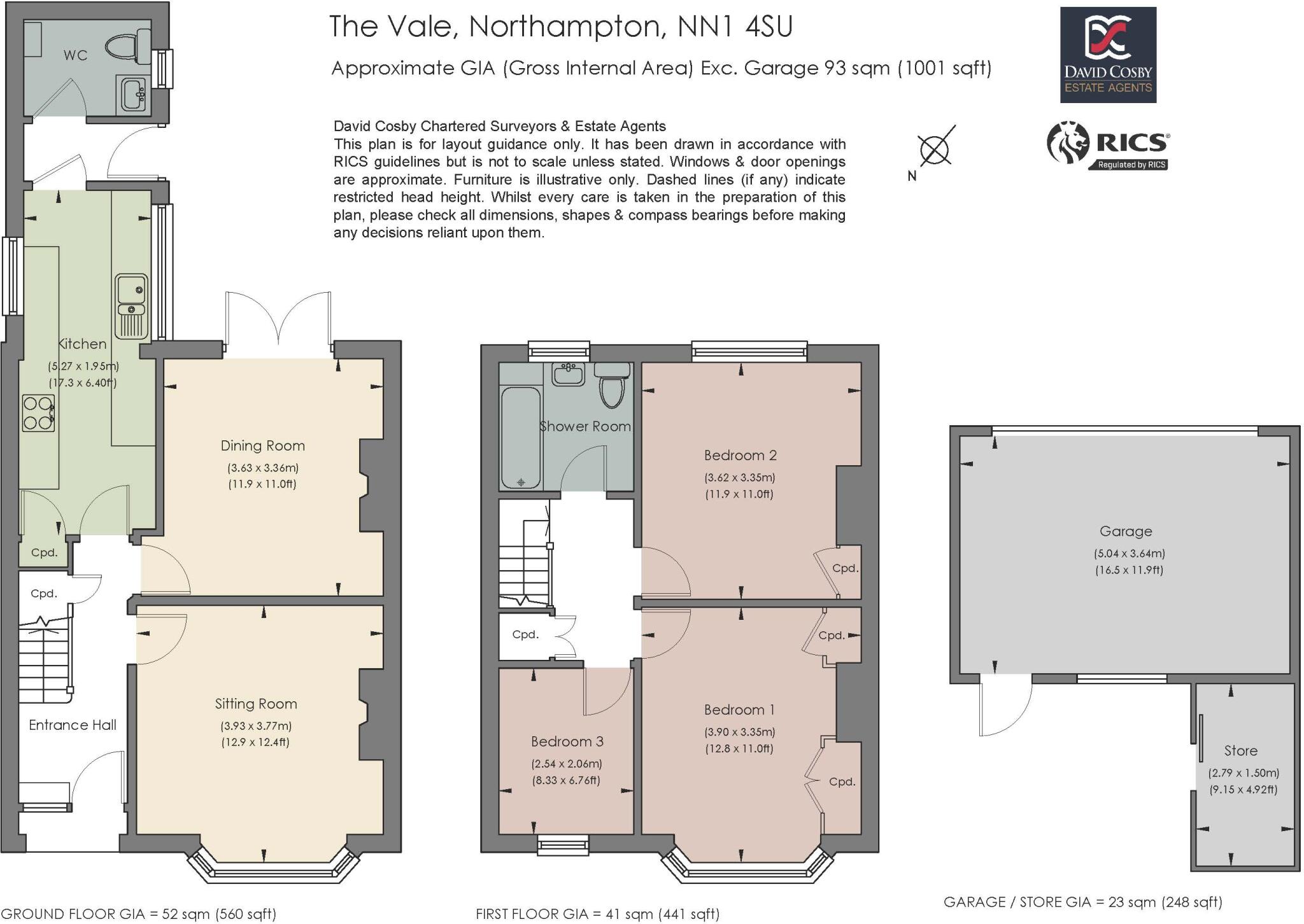 The Vale, Northampton, West Northamptonshire floorplan