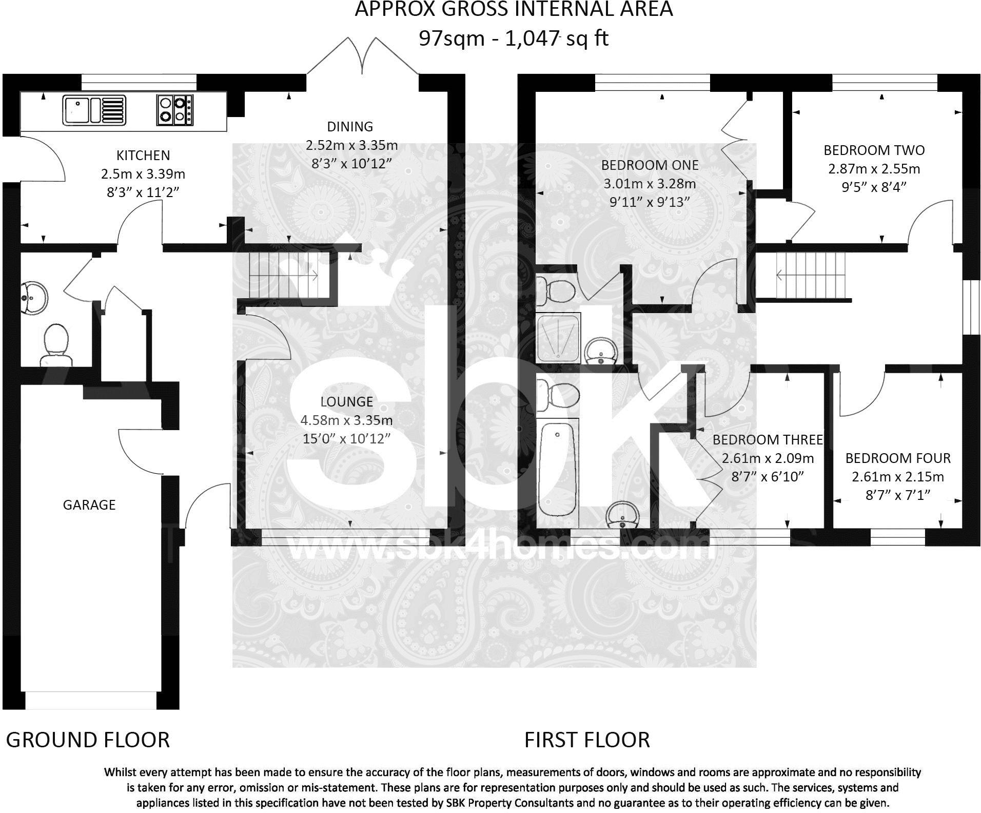Grassymead, Titchfield Common floorplan