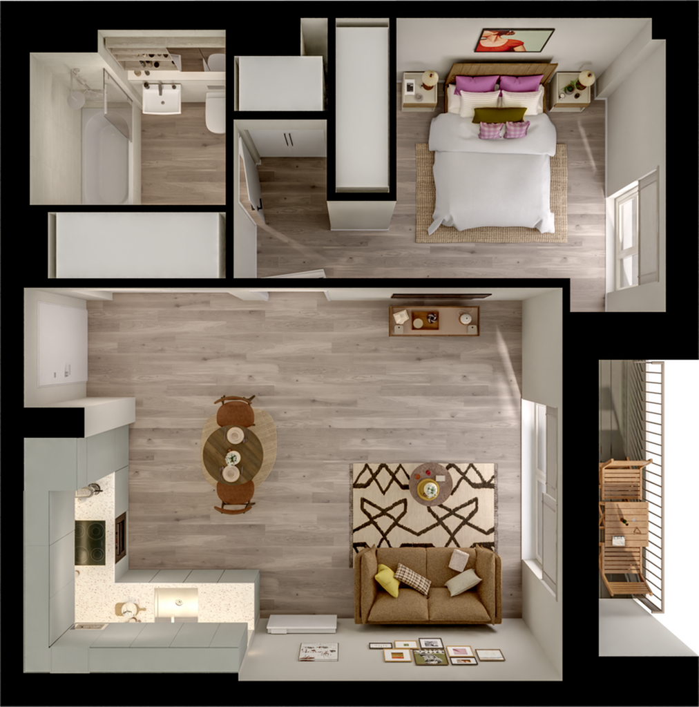 Momento, Staines TW18 4UQ floorplan