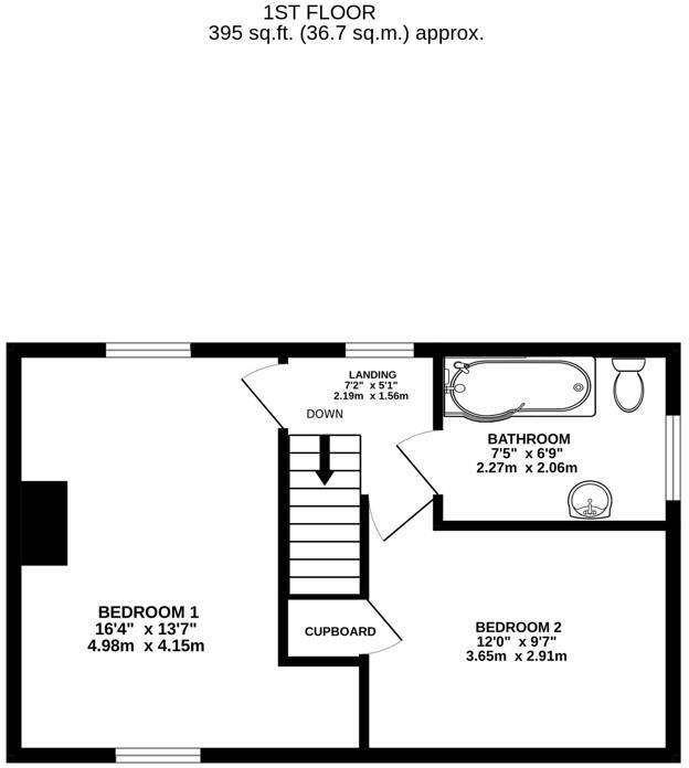 Midland Road, Stonehouse floorplan