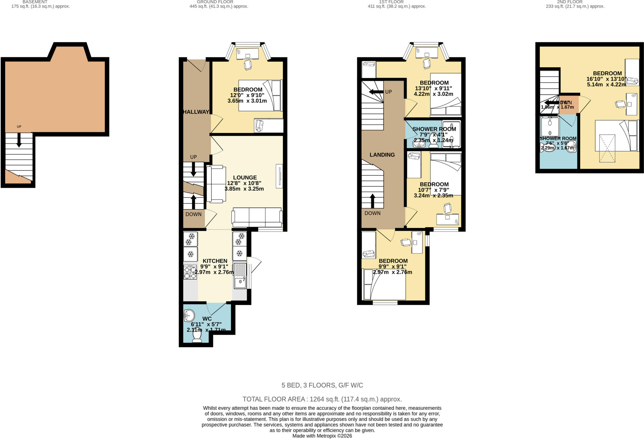 Adelaide Road, Liverpool floorplan