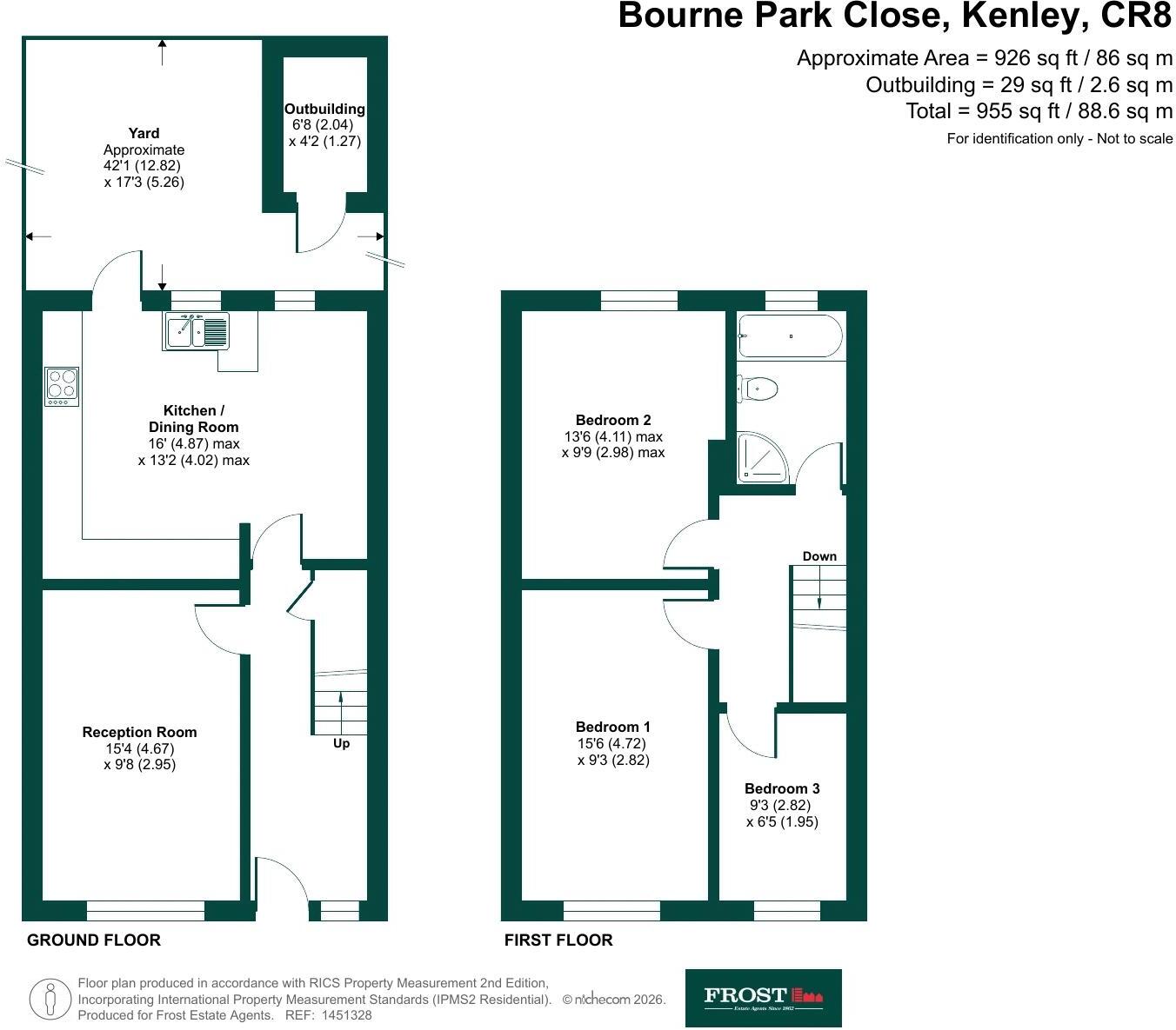 Bourne Park Close, Kenley floorplan