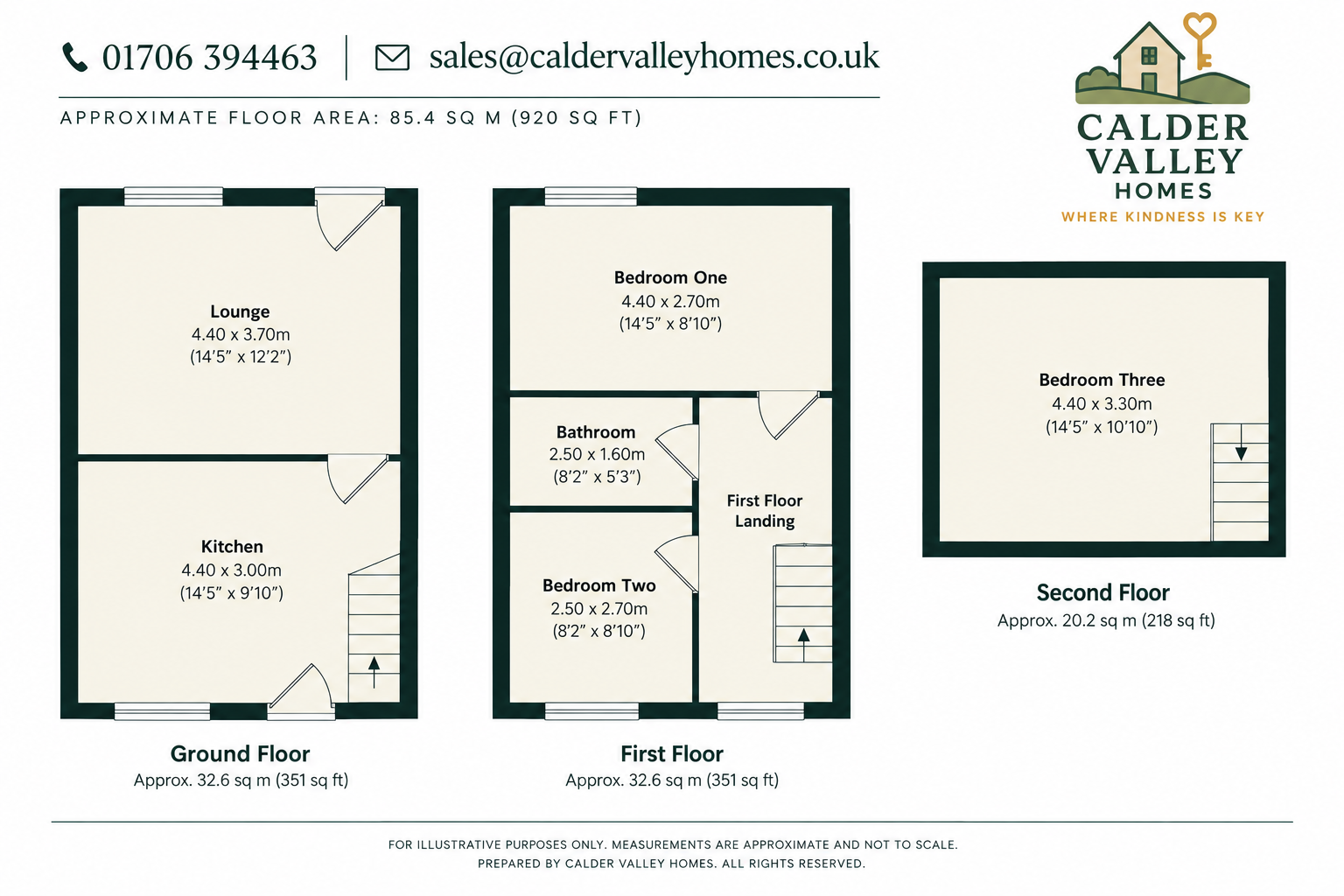 Gladstone Street, Todmorden floorplan
