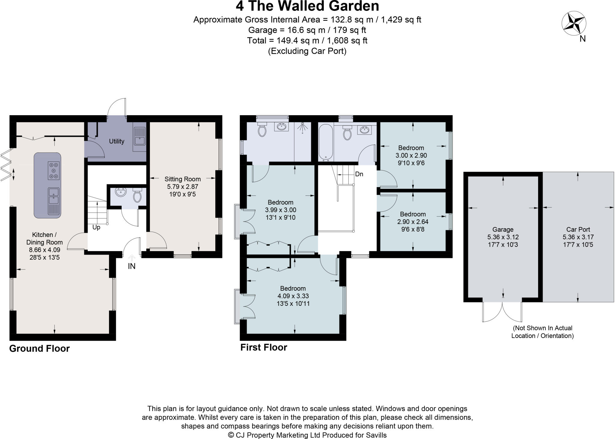 4, The Walled Garden, Badgemore, Henley-on-Thames, Oxfordshire, RG9 floorplan