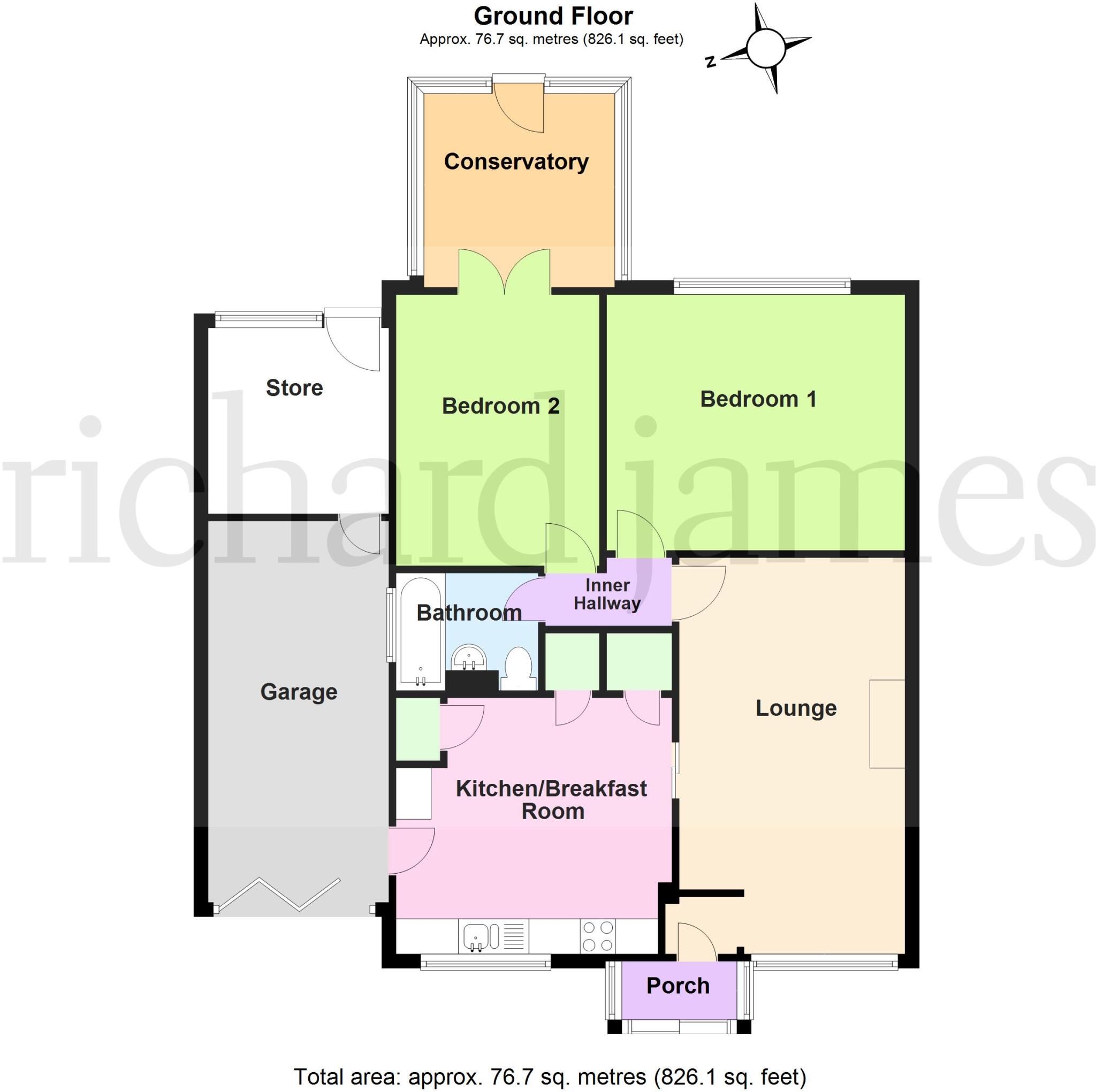 Firdale Avenue, Rushden floorplan