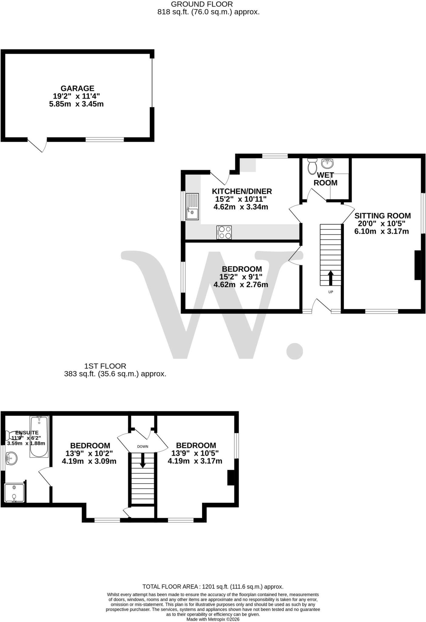 Hillvue Close, Norwich, NR5 floorplan