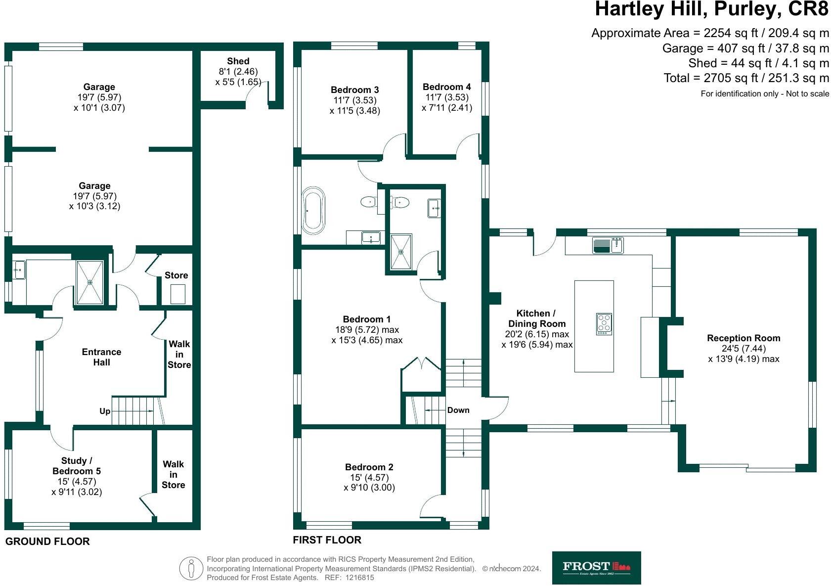 Hartley Hill, Purley floorplan