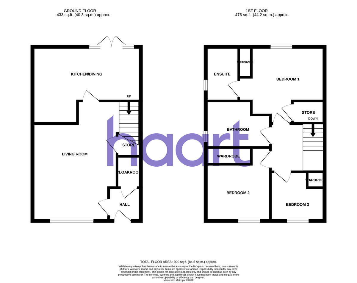 Elder Brook Oundle, Alwalton floorplan