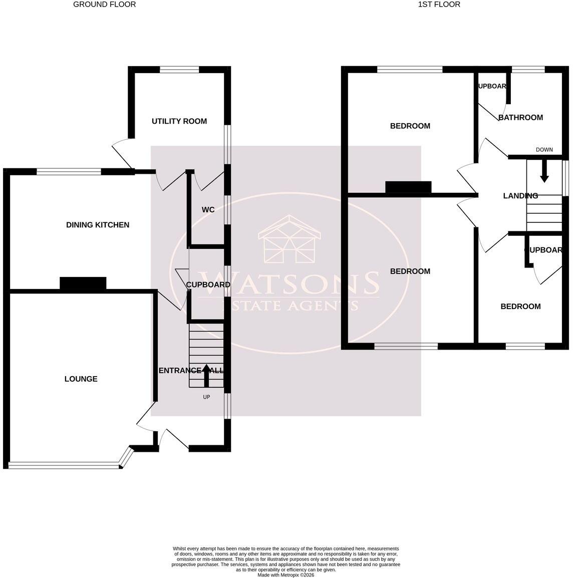 Woodside Avenue, Nuthall, Nottingham, NG16 floorplan