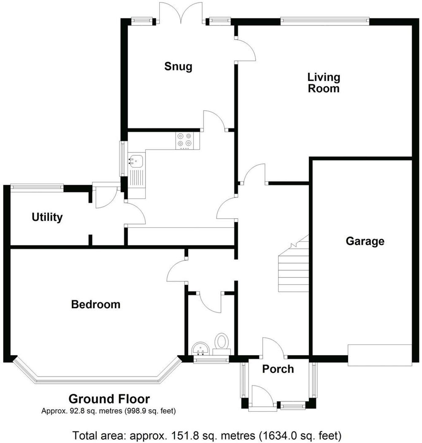Wern Fechan, Ruthin, LL15 floorplan
