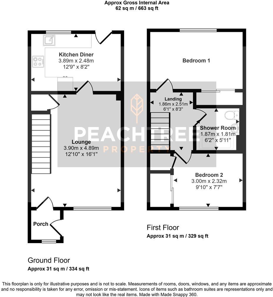 Robertson Close, Renfrew, Renfrewshire floorplan