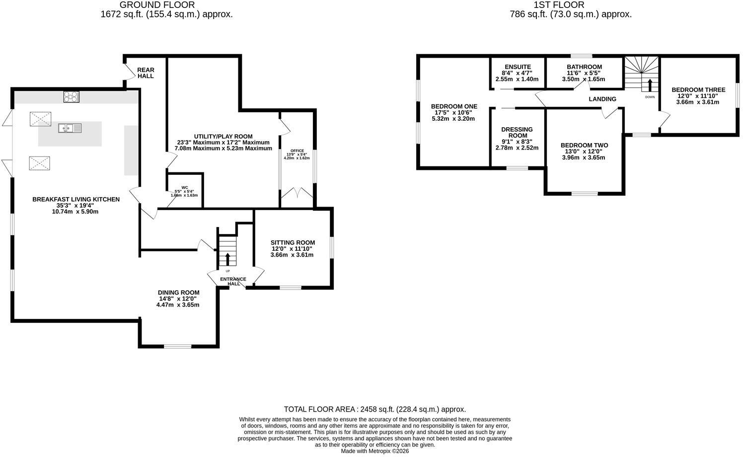 Winnington Avenue, Winnington floorplan