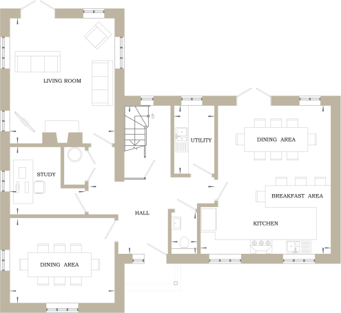 Cransford, Woodbridge, Suffolk, IP13 floorplan
