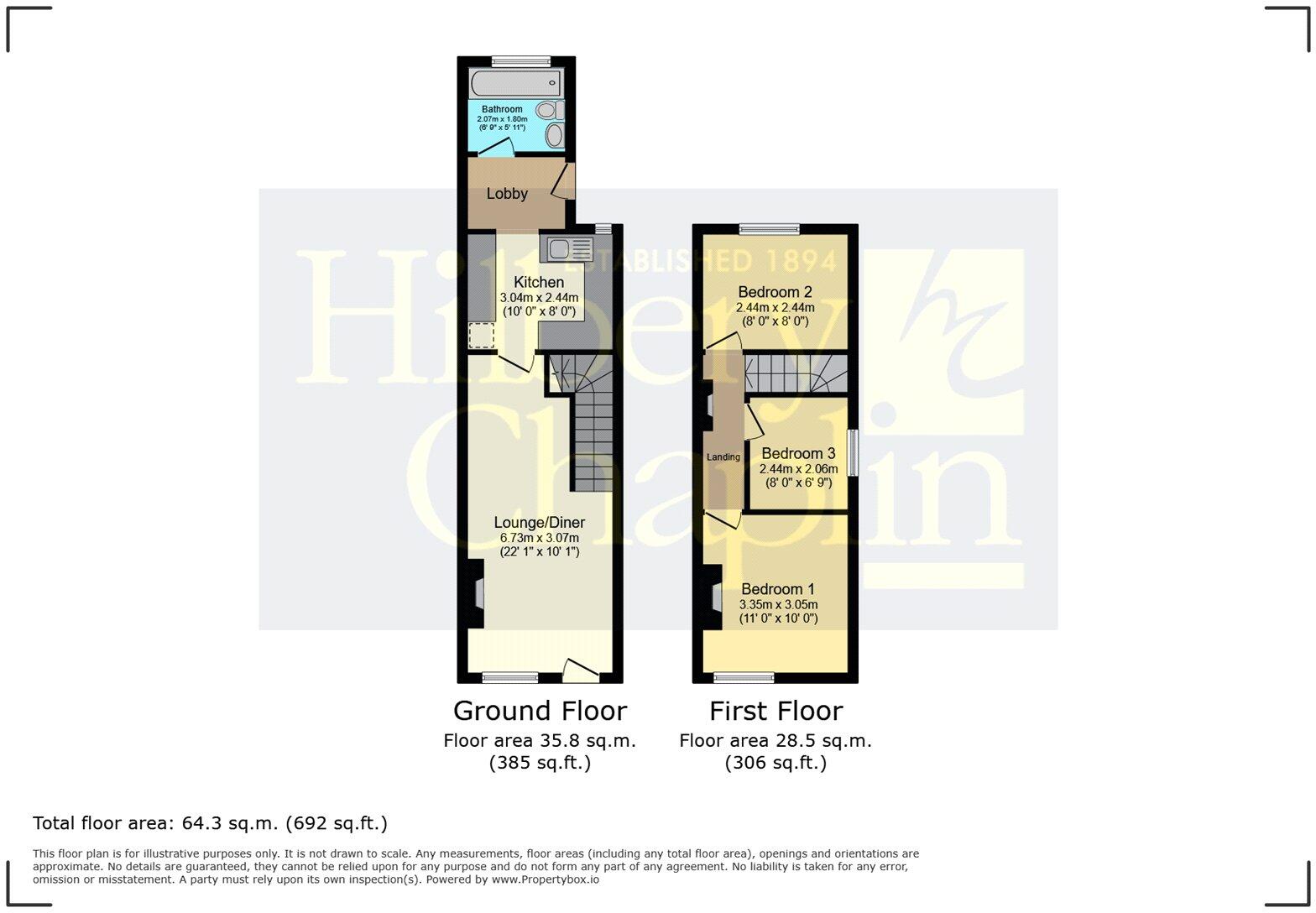 Crescent Road, Warley, Brentwood, Essex, CM14 floorplan