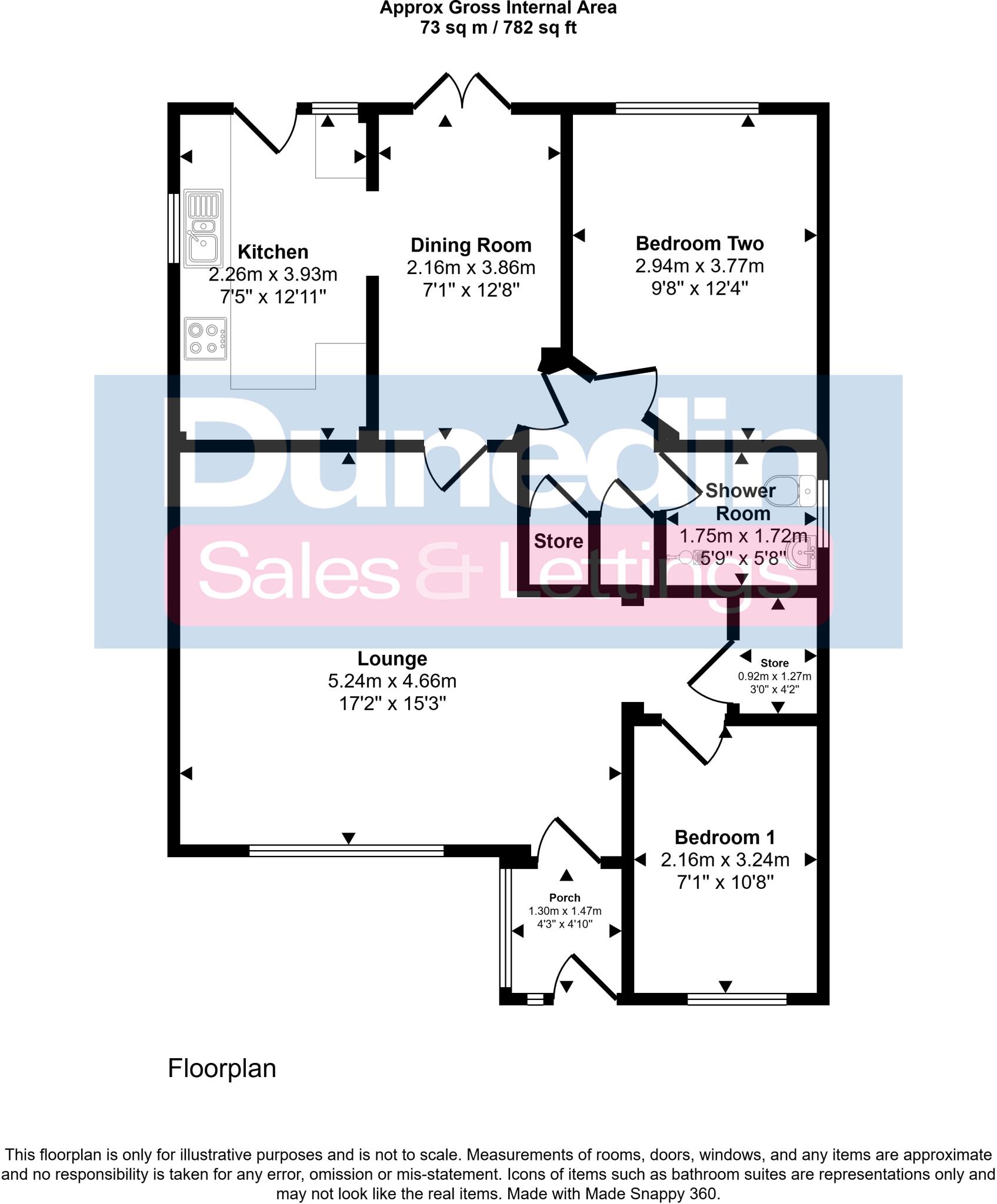 Hagley Park Drive, Rednal, Birmingham, B45 floorplan