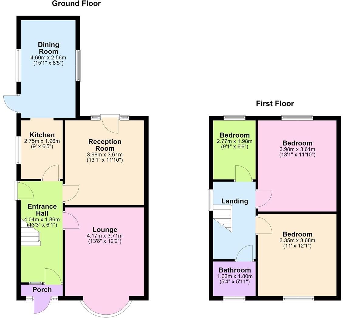 Trinity Vicarage Road, Hinckley floorplan