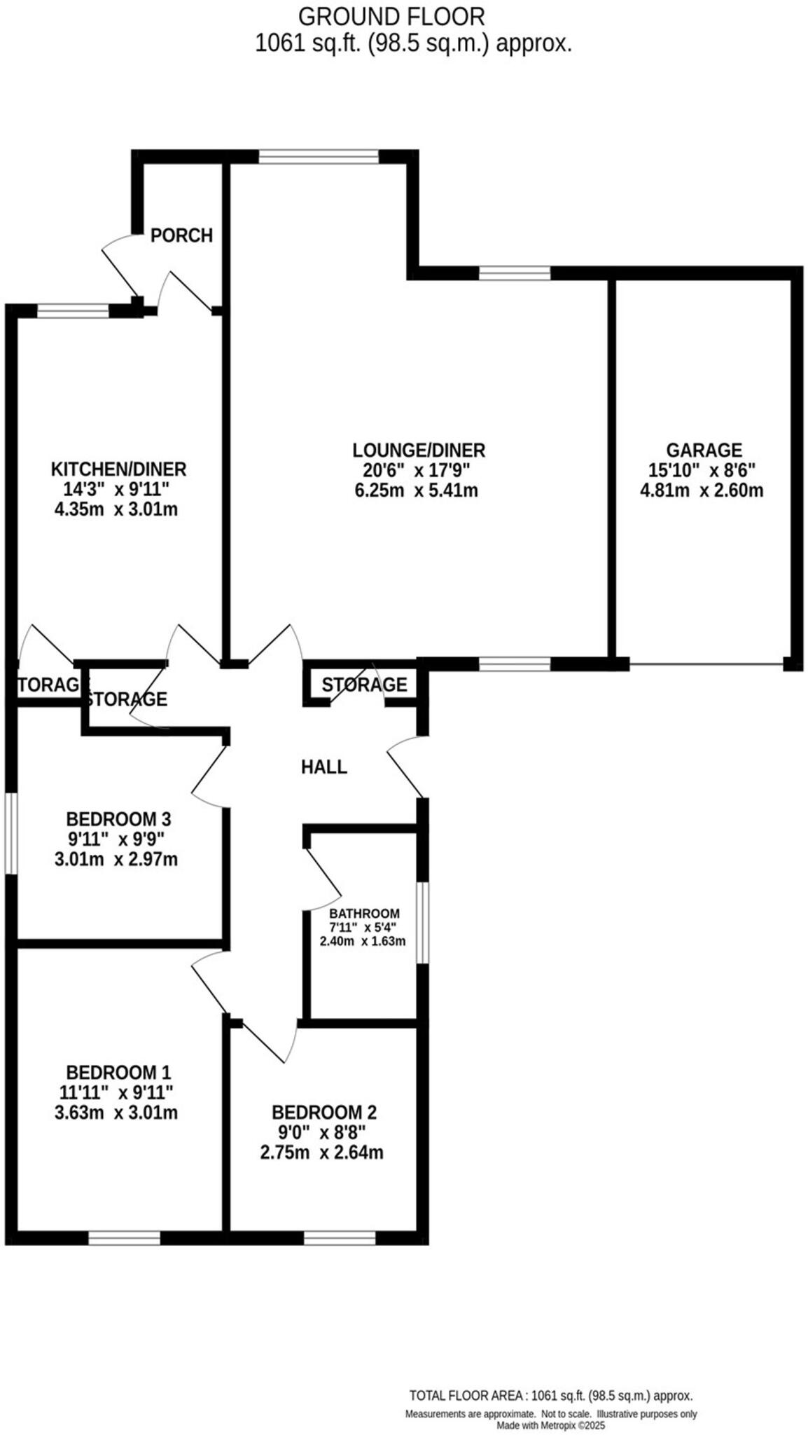 Valley Road, Macclesfield, SK11 floorplan