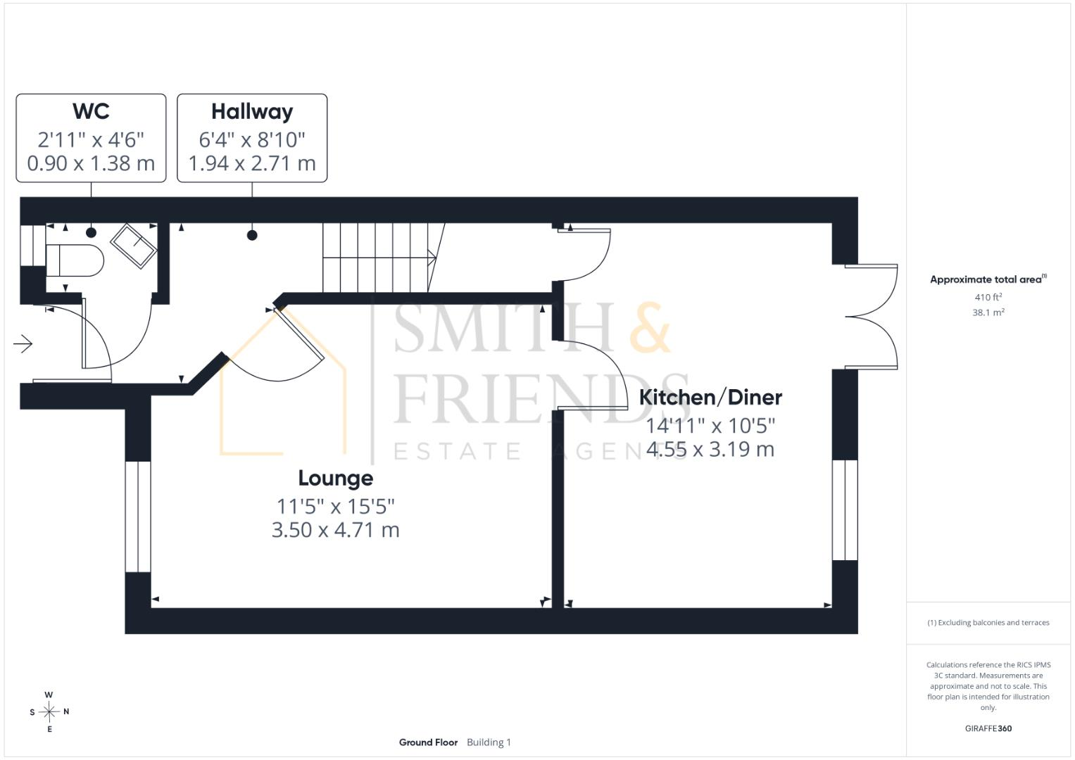 Intrepid Close, Seaton Carew, Hartlepool floorplan