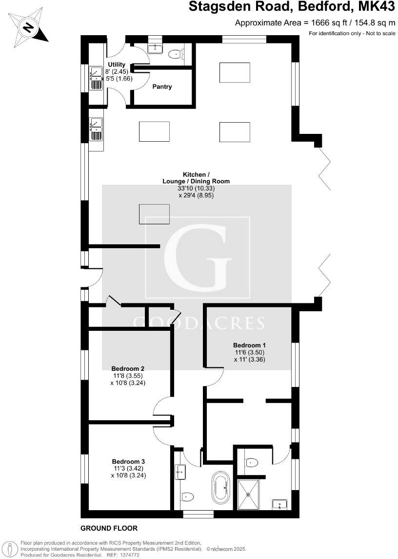 Stagsden Road, Bromham, Bedford floorplan
