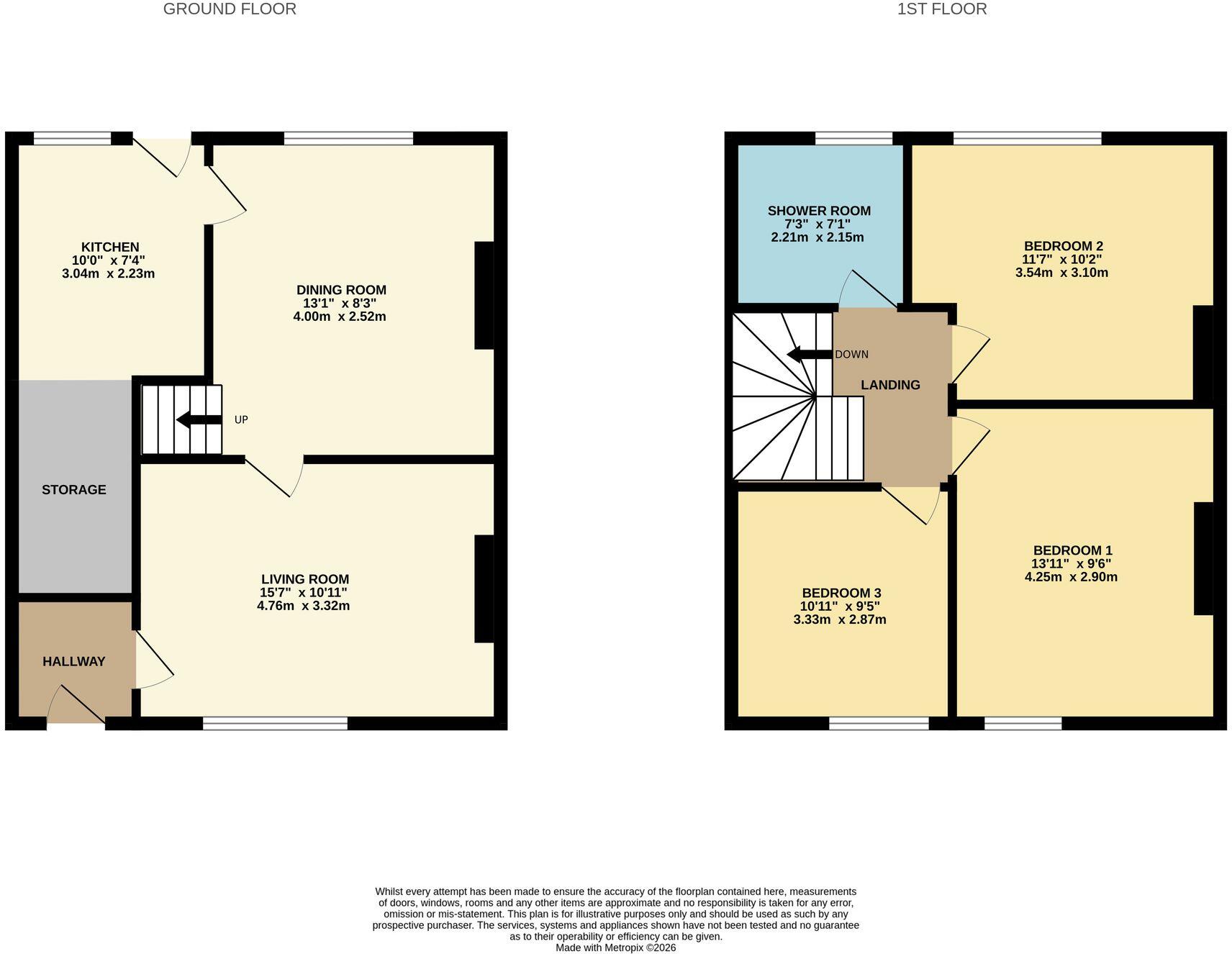 First Avenue, Forest Town, NG19 floorplan