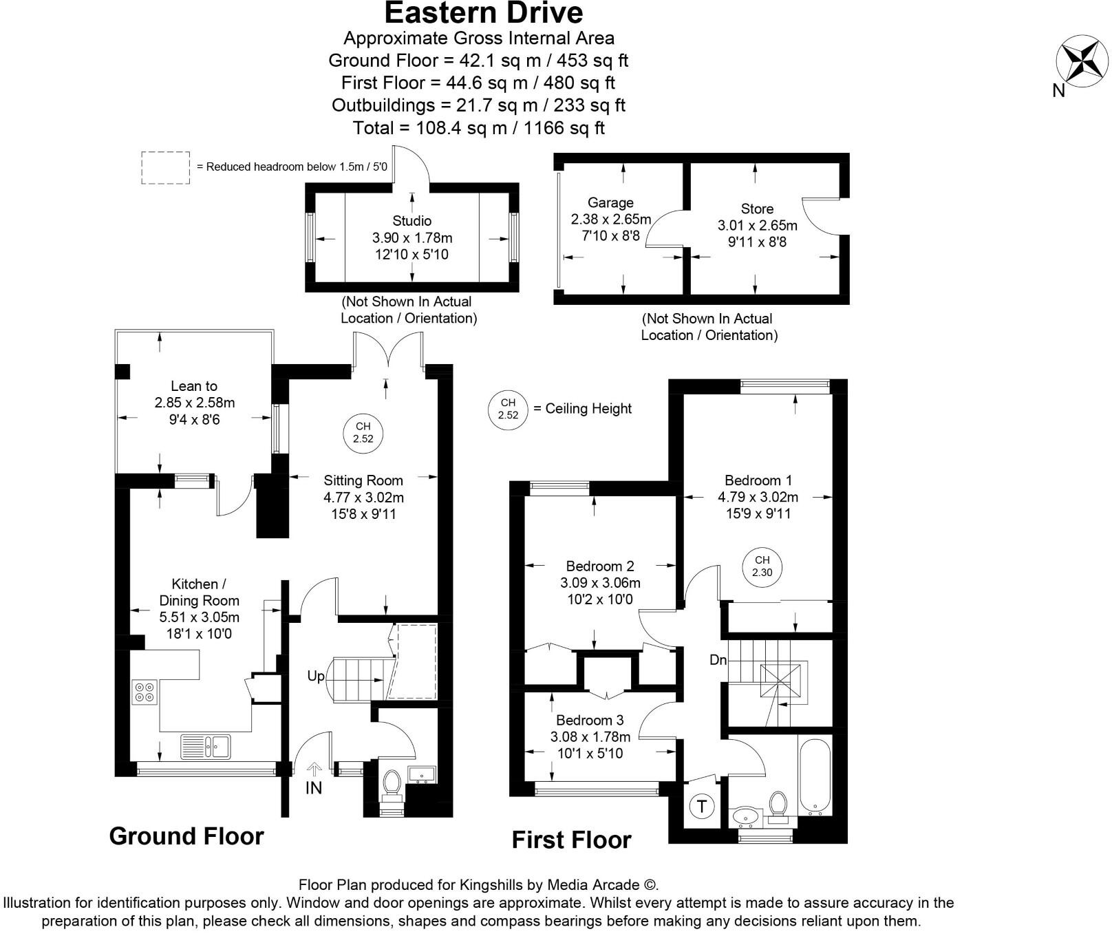 Eastern Drive, Bourne End, Buckinghamshire, SL8 5HQ floorplan