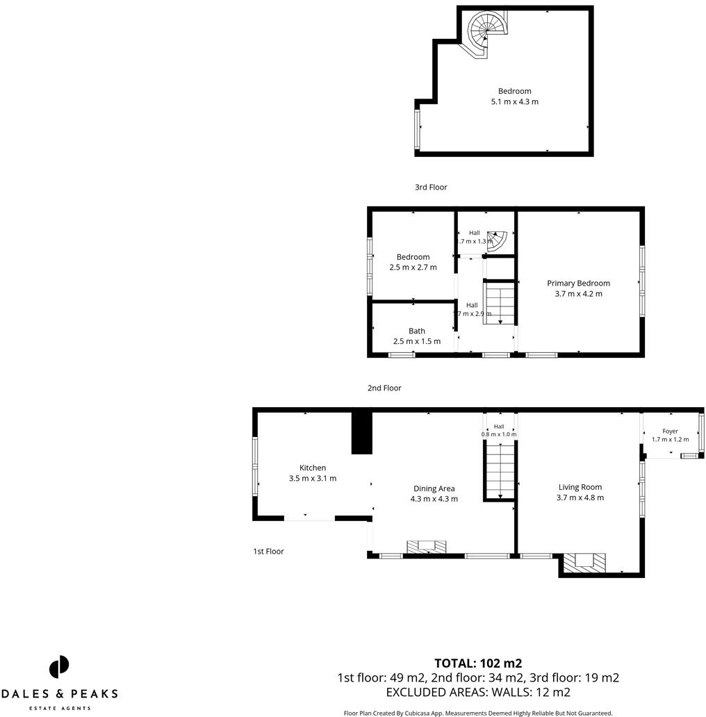 Upper Lumsdale, Matlock, DE4 5LB floorplan