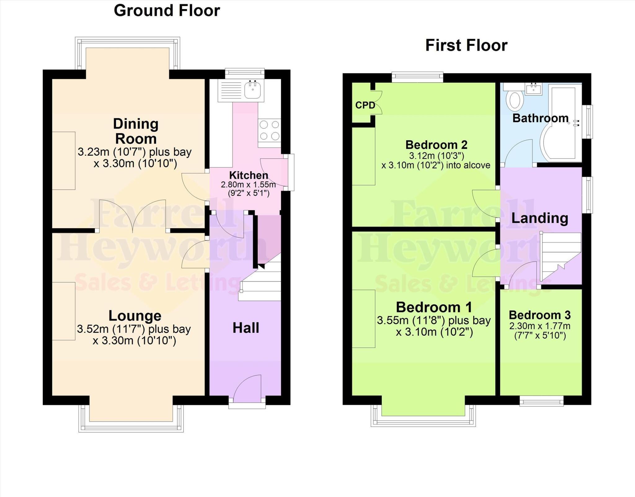 Farringdon Lane, Ribbleton, Preston floorplan