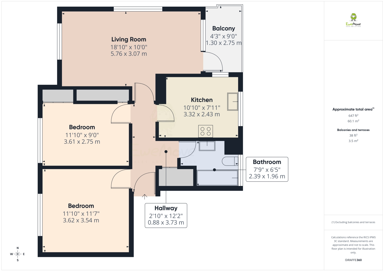 Hurst House, Hurst Lane, London, London, SE2 floorplan