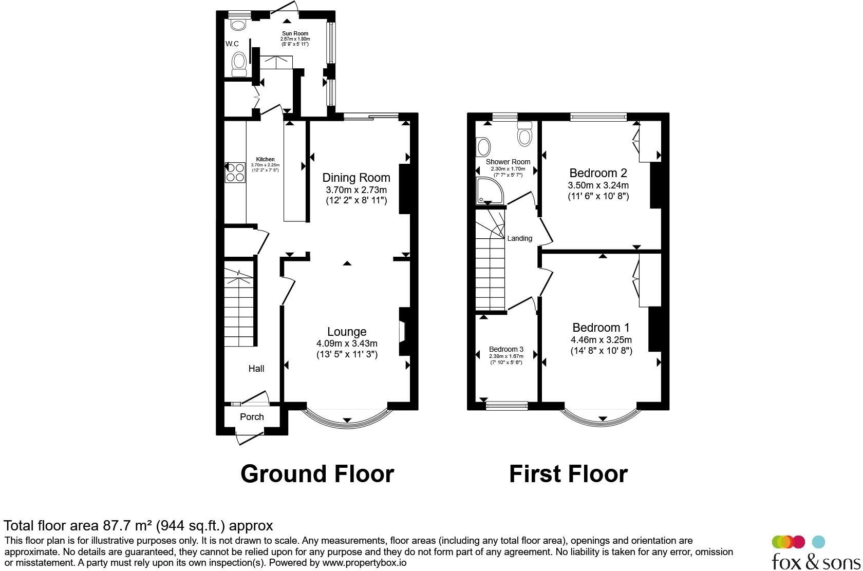 Brook Close, Worthing floorplan