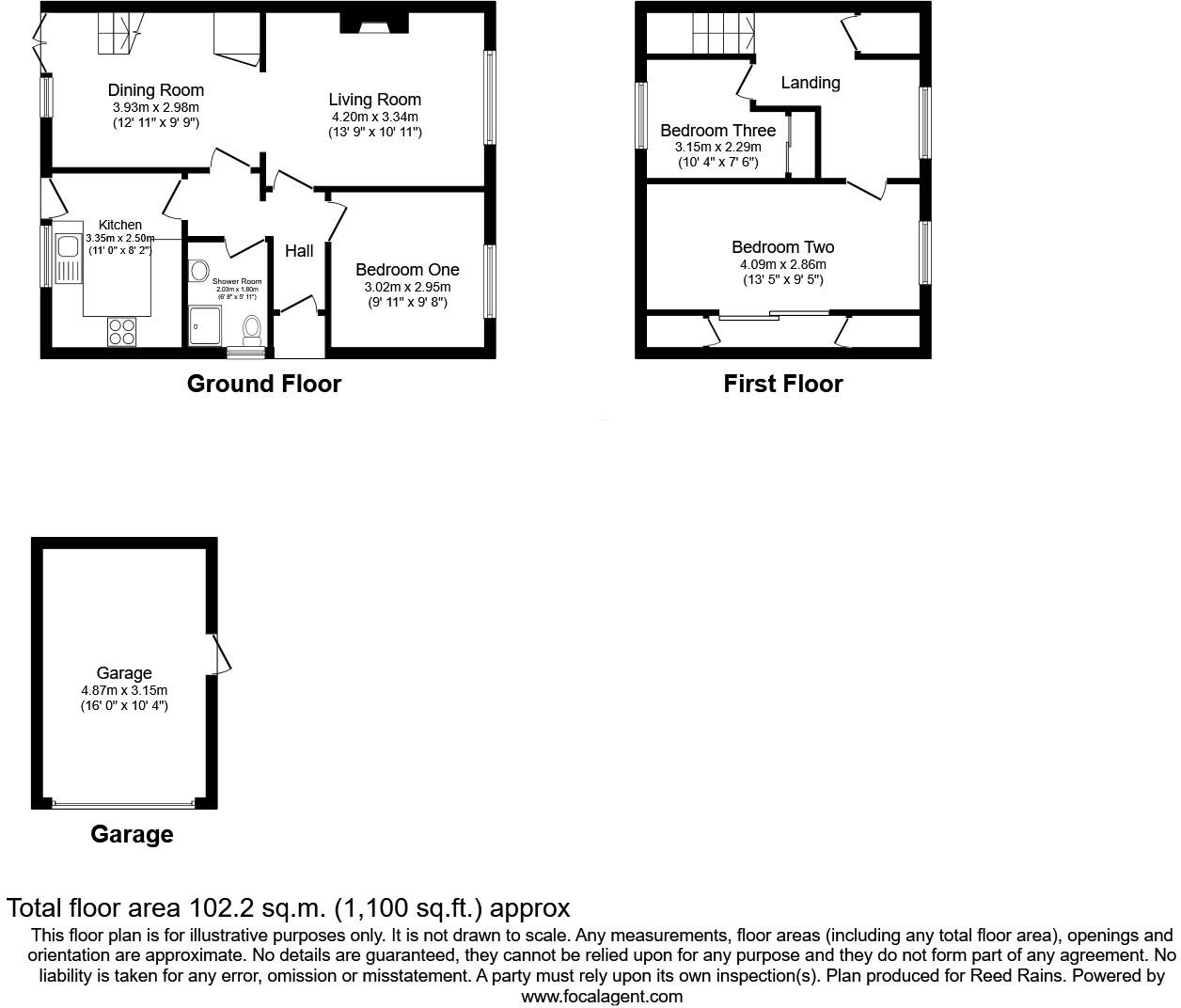 7, Birchway, Bollington, Macclesfield, Cheshire, SK10 floorplan