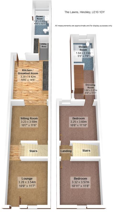 The Lawns, Hinckley floorplan
