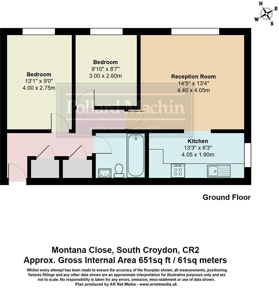 Montana Close, South Croydon floorplan