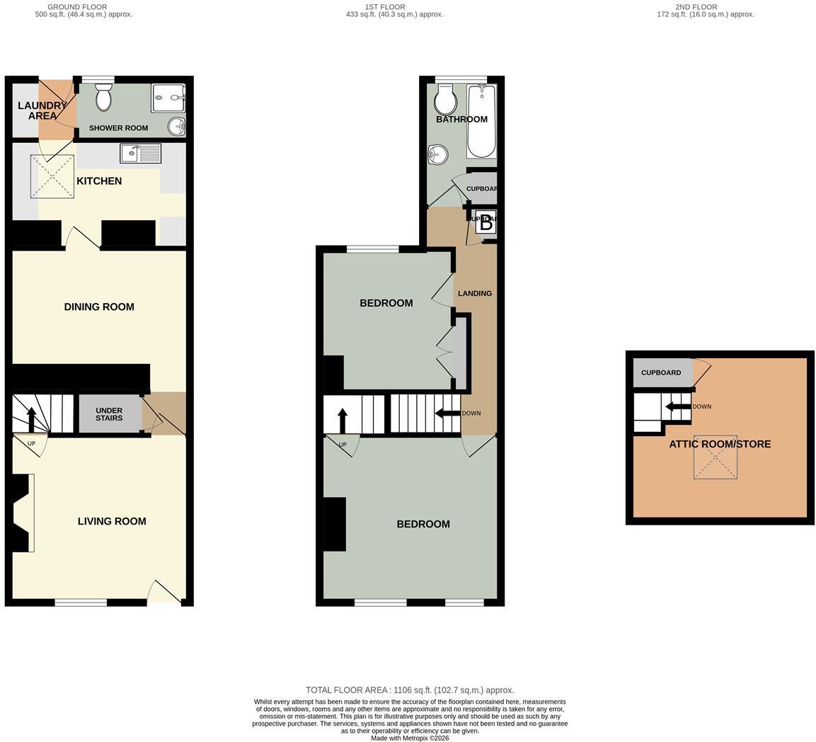 18 Sandgate floorplan