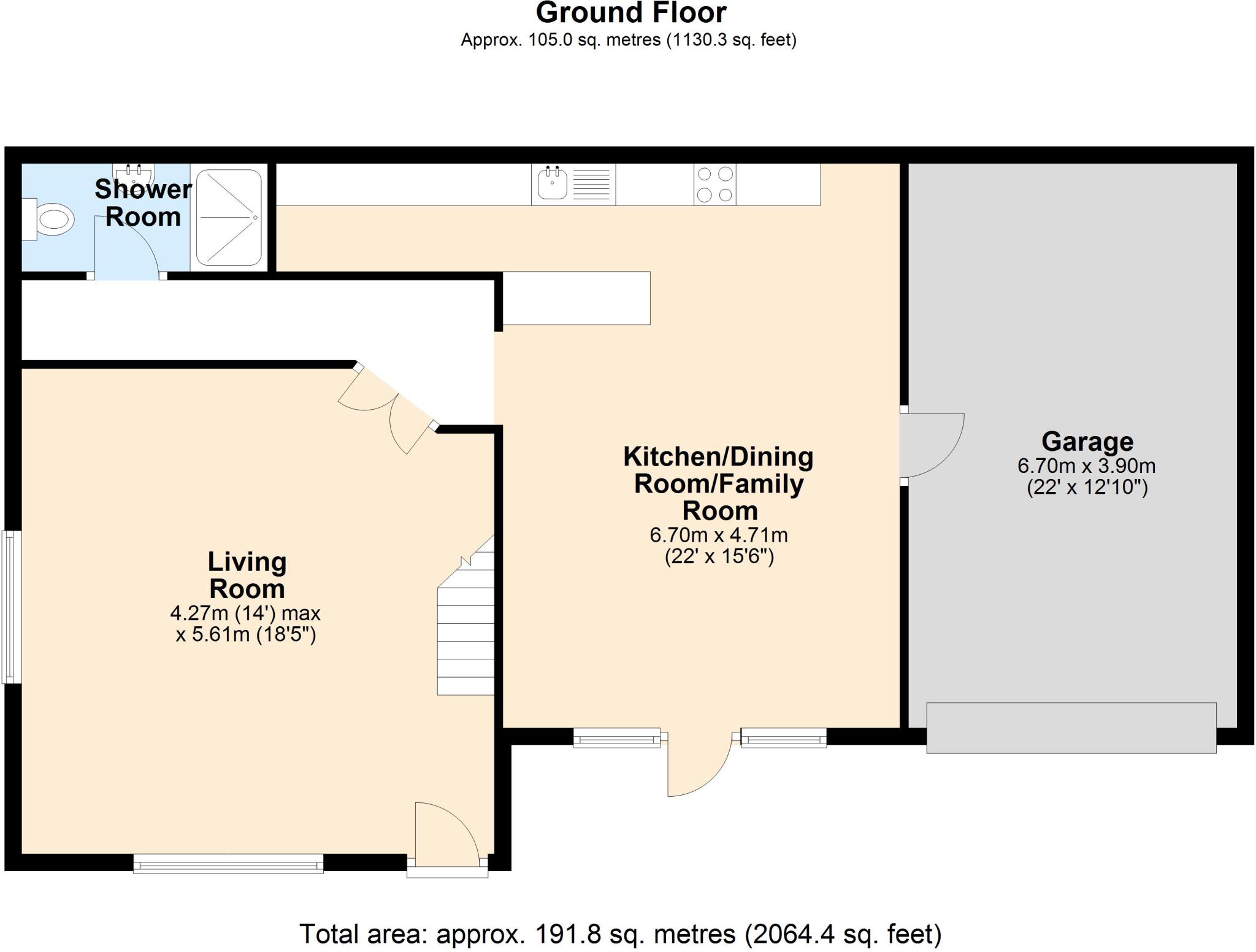 Chester Road, Oakmere floorplan