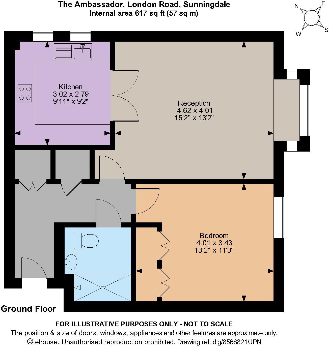 London Road, Ascot floorplan