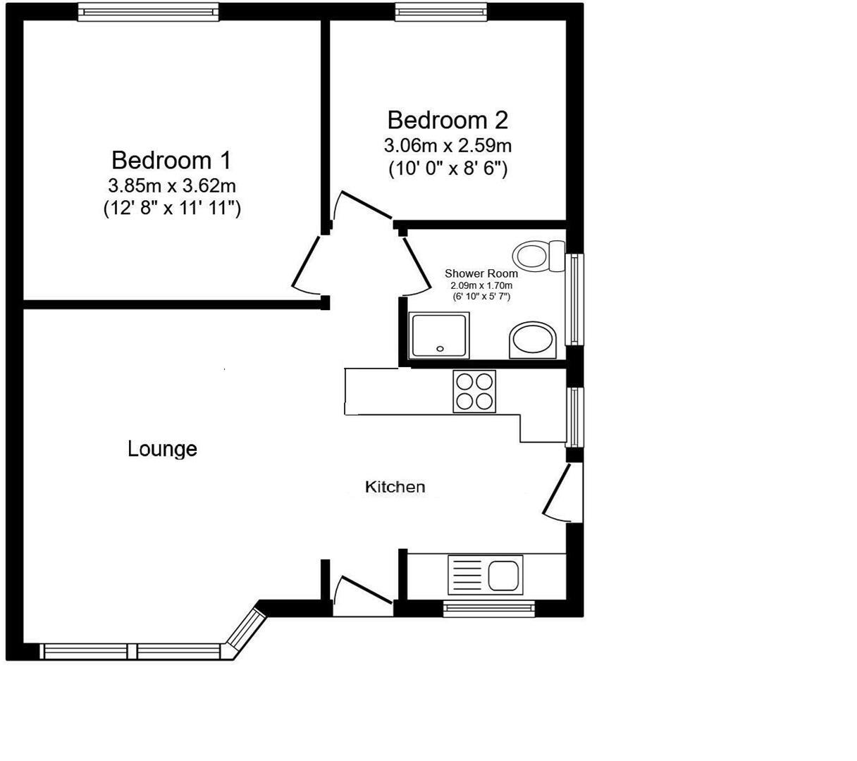 Balmoral Road, Earl Shilton, Leicester floorplan