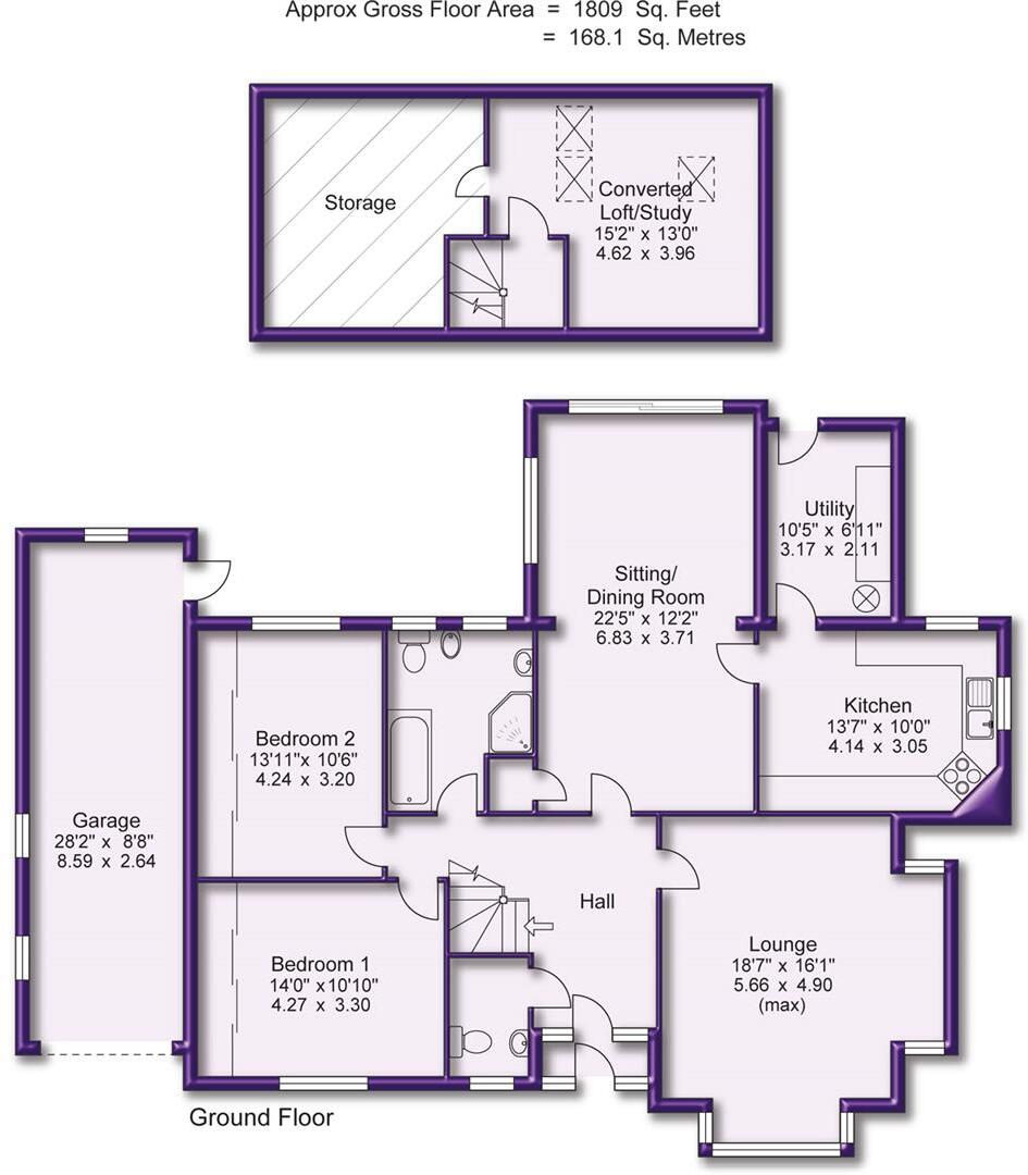 Tiverton Drive, Sale floorplan