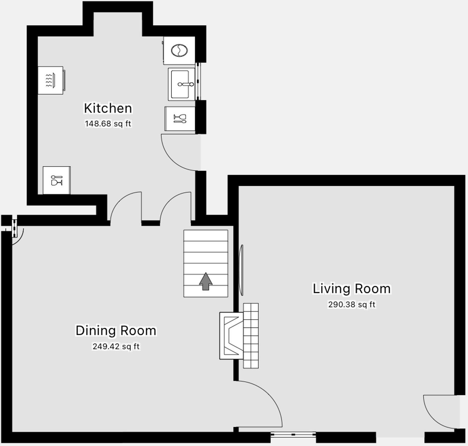 Dolwyddelan, LL25 floorplan