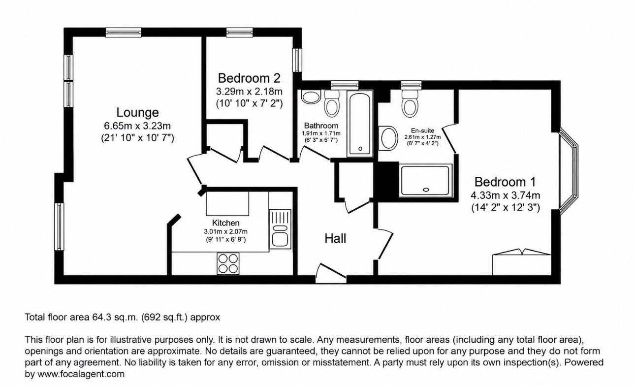 Bryony Drive, Ashford, TN23 floorplan