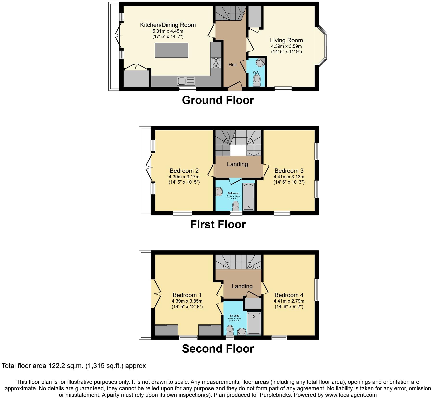 Ward Road, Castleford, WF10 floorplan