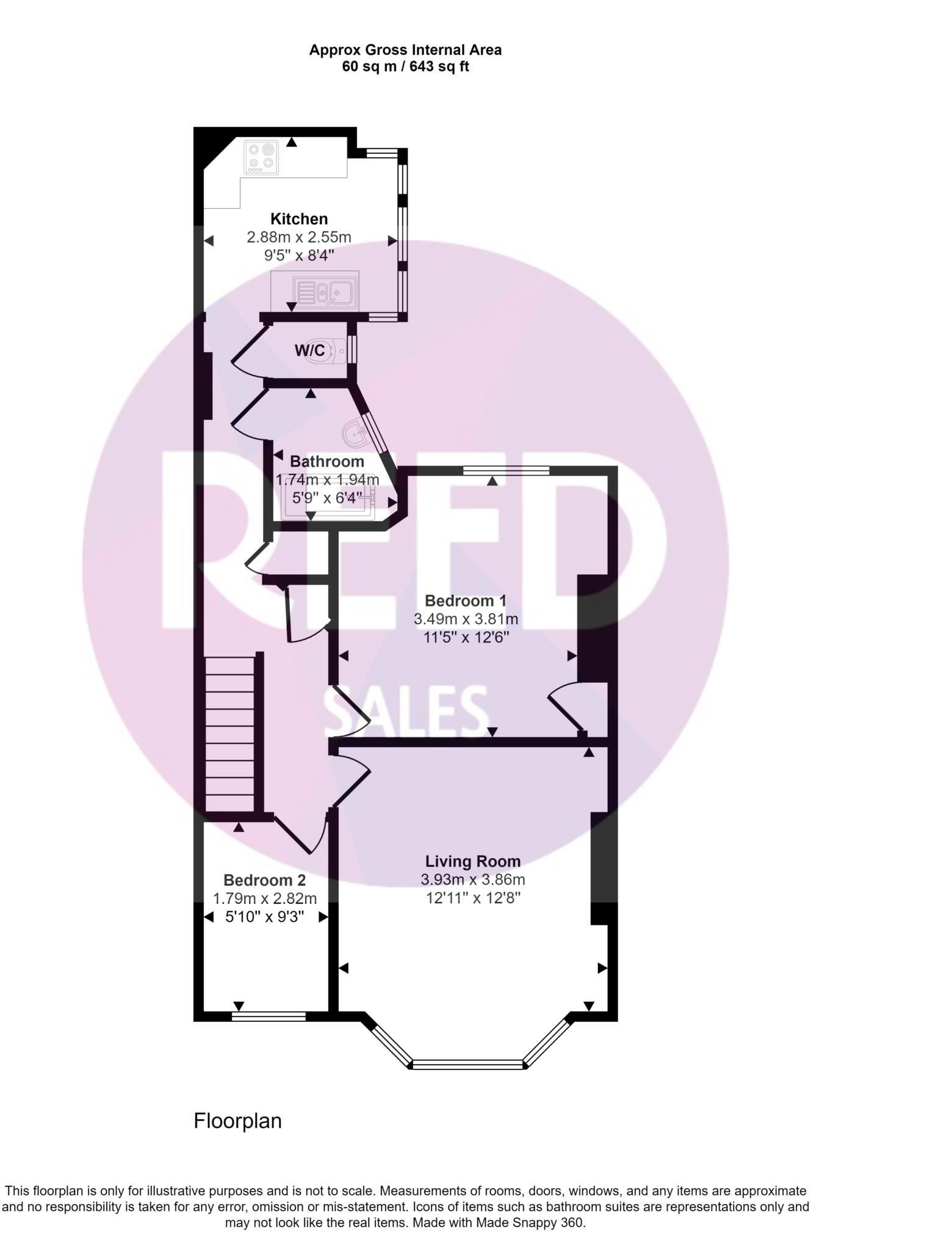 Glenwood Avenue, Westcliff On Sea floorplan