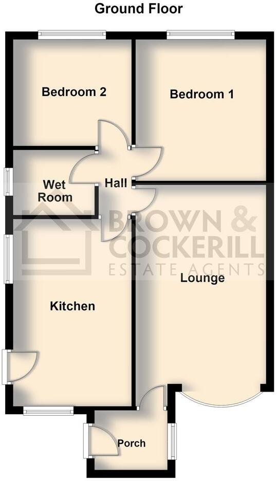 Macbeth Close, Woodlands Estate, Rugby, CV22 floorplan